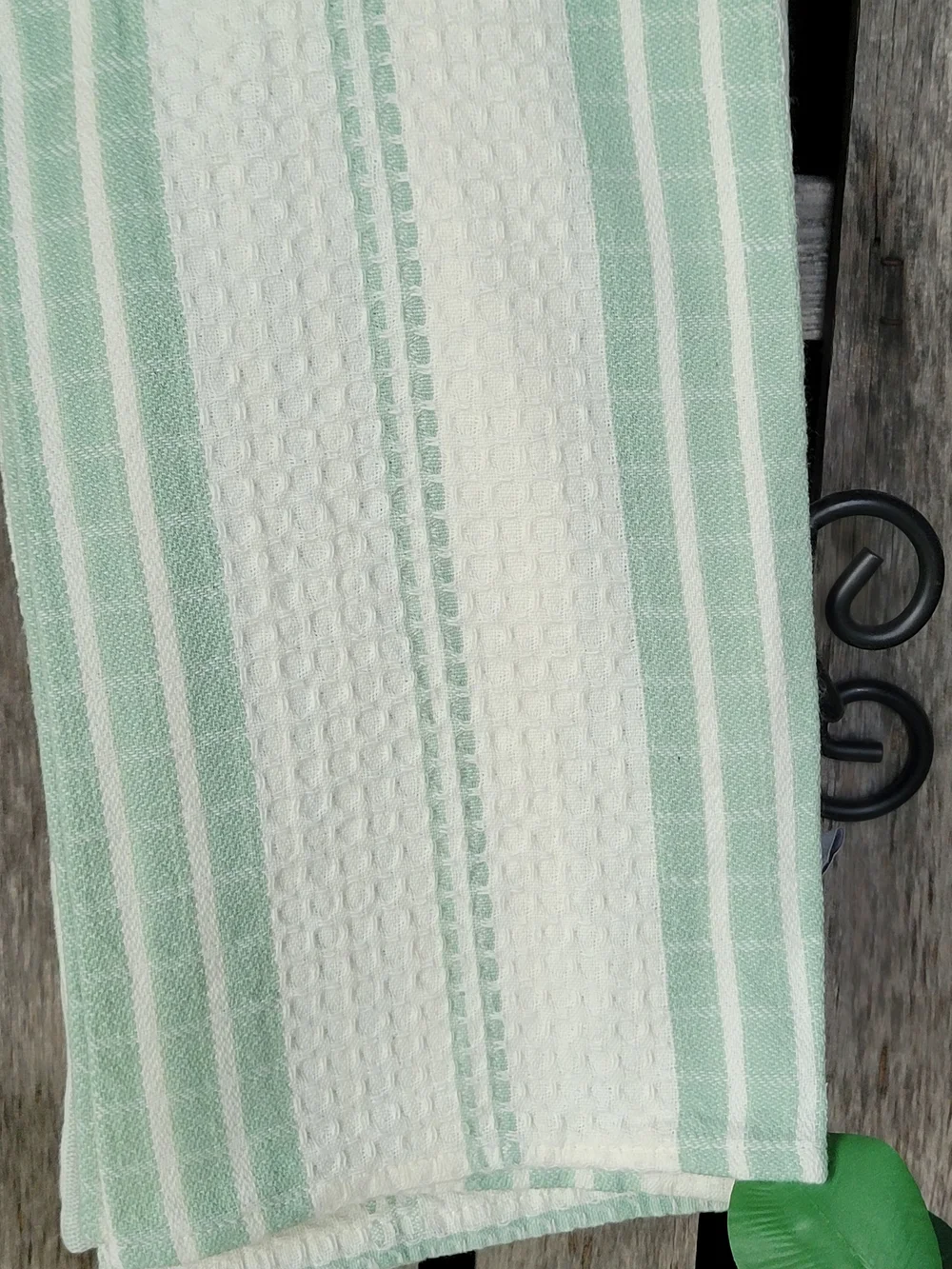 The Farmhouse Rachel Ashwell Mint Check Kitchen Towels - Set of 5